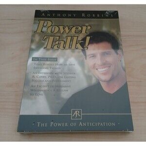 Anthony Robbins Power Talk "The Power of Anticipation" Motivational NEW SEALED